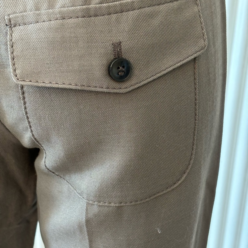 Marc Aurel Gray Stitch Detail Pants - Picture 9 of 13